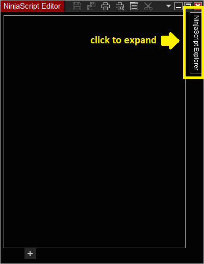 Expand the NinjaScript Explorer panel